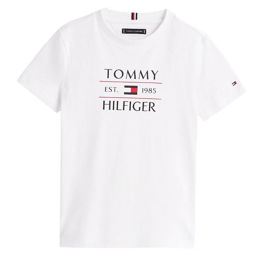 T-shirt con logo da bambino Tommy Hilfiger | THKB0KB09538YBRX